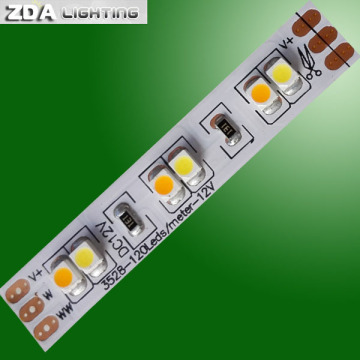 Farbtemperatur-justierbares flexibles LED-Streifen-Licht