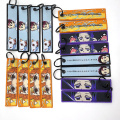 Design Fabric Anime Key Holder Custom Woven Keychains