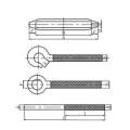 Galvanized Forged JIS Frame Turnbuckle