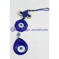 Lucky Wall Hanging/Car Hanging Evil Eye Blue Glass Amulet Charm