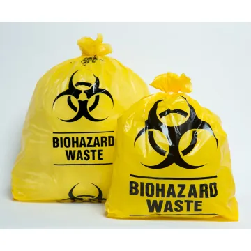 Biohazard infection garbage bag
