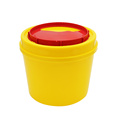 5L 10L conteneur poubelle pointu jaune jetable