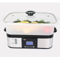 6L Stainless Steel Steam Cooker with Electric Power Covered