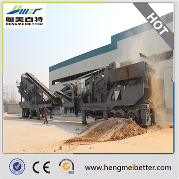 Waste Recycling Mobile Impact Crusher Station (HM0938F1210)