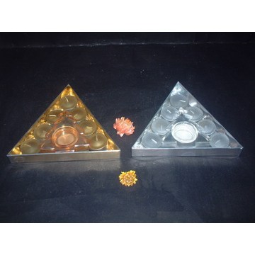 Gift Box Metallic Tealight Candle