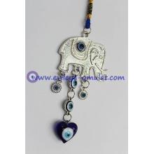 Evil Eye Amulet Lucky Elephant Amulet or Car Hanging Decoration Ornament