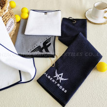 Broider Color Color Microfiber Golf Towel