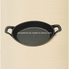 Preseasoned Cast Iron Mini Servering Pan Size 22X15cm