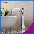 Fyeer Vitage Stil Badezimmer verchromt Hot Cold Wasser Mixer Hahn