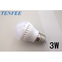 led light bulb plastic 3w E27 good radiator