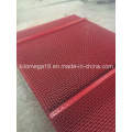 High Carbon Steel Crimped Screen Mesh with Red Color