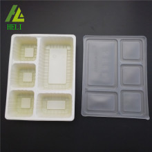 Boîtes à lunch en plastique jetables à 5 compartiments
