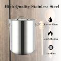 64Quart Stainless Steel Stock Pot with Basket