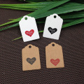 Paper Display Cards for Necklaces Recycled