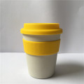 Eco-Friendly Takeaway Bamboo Fiber Travel Coffee Mugs