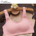 Wholesale women cotton padded sports bra