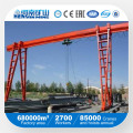 .Mh Type Single Beam Electric Gantry Crane