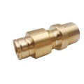 Custom CNC Parts Brass Pipe Connectors