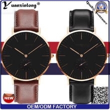 Hombres reloj, Dw barato reloj diseño Super Slim cuero Dw y Dw personalizado YXL-010 mujeres