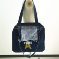 Custom denim bag shopping bags for students