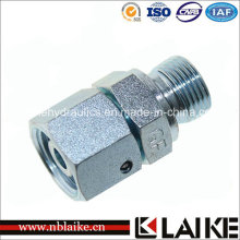 Metric Female 24deg / Bsp Macho Duplo 60deg Hydraulic Adapter