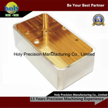 Brass Housing CNC Milling Machining Withe Nickel Plated