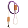 White Cotton Rope Dog Leashes