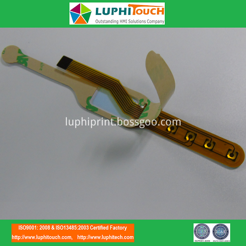 Copper Flex FPC Circuit Electric Toothbrush Membrane Switch