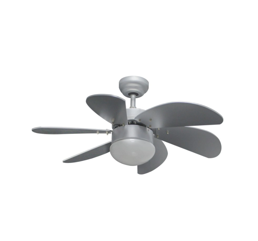 Ceiling six-blade fan for children's room