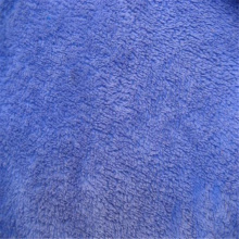 Purple dyeing Coral Velvet Fleece Fabric