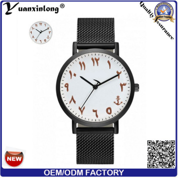 Yxl-025 Japan Movt Quarzuhr, Edelstahl wieder Männer, Slim Case Watch Uhren