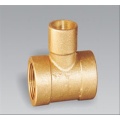 Brass pipe fitting brass Female Cross