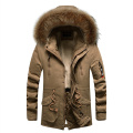 OEM Custom Herren Parka Jacke mit Pelzhaube