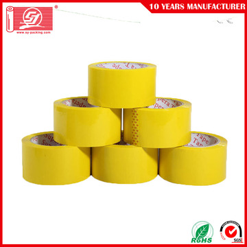 Strong Adhesive Waterproof Yellowish Bopp Packing Tape