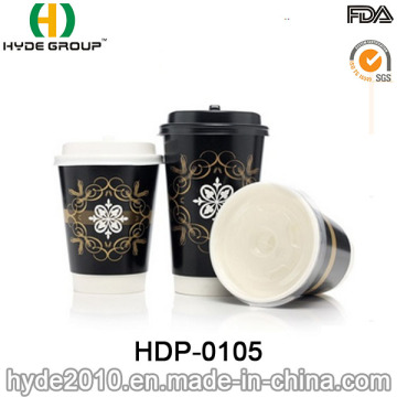 Double Walled Thicken Paper Coffee Cup with Customized Logo