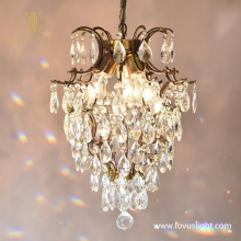Modern high luxury crystal chandelier High quality custom hangding light Dinner room living room chandelier