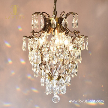 Lustre en cristal de luxe moderne