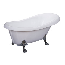 Claw Foot Cheap Acrylic Freestanding Bathtubs Small Size