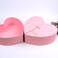 Special Both Opening Heart Box With Ribbon Closure