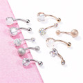 Edelstahl Bauchnabel Ringe für Frauen Liebe Herz Nabel Gebogene Langhantel Ohrstecker Sexy Baumeln Bauch Piercing Schmuck Set