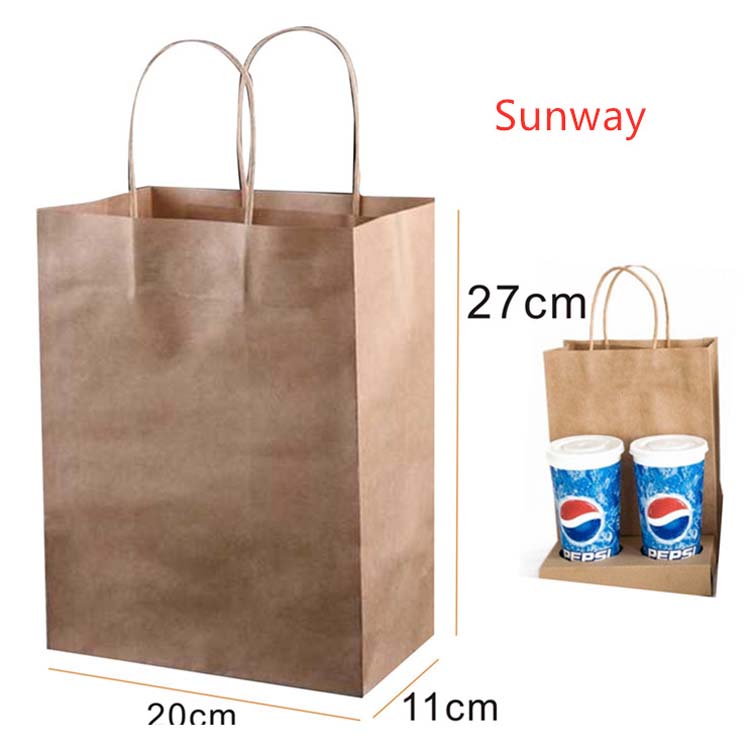 Kraft Paper Carry Bags