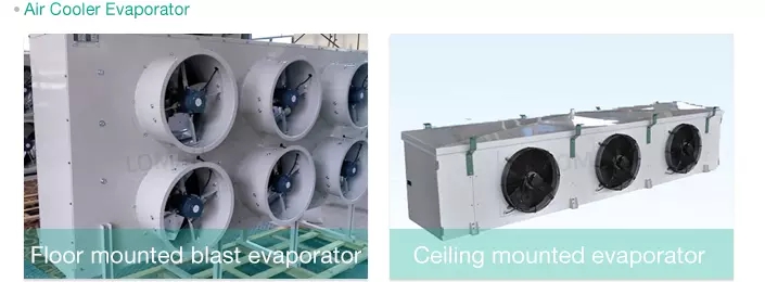 blast freezer evaporators