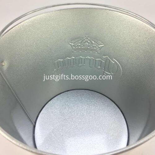 Promotional Galvanized Metal Ice Bucket