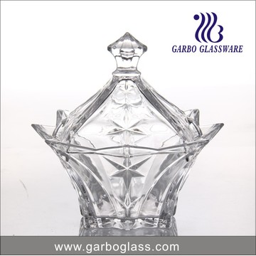 8 &#39;&#39; New Style Glass Candy Pot (GB1832ljx)