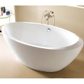 Baignoire autonome 70 &quot;X 36&quot; avec sabot cannelé et drain central