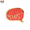 Wholesale custom hard enamel pin badge