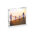 Vente en gros Forme personnalisée Magnetic Acrylic Frame Photo Block