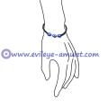 Blue Evil Eye Mystic Cuff Bracelet Wholesale