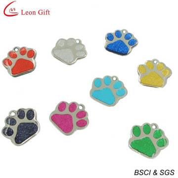 Venta caliente Epoxy Glitter Paw Tags (LM1613)