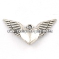 Lucky wing shape pendant necklace